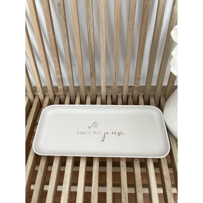 Plateau Rectangulaire Stone M