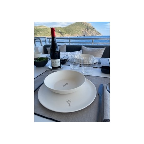 Assiette Creuse IVORY