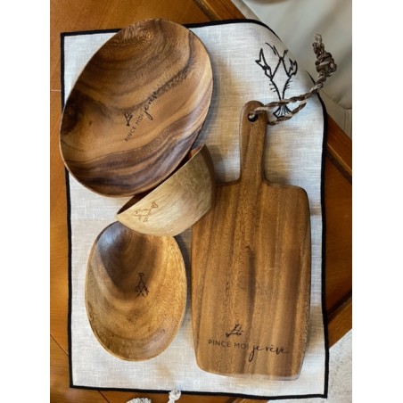 Petite Assiette Acacia Ovale